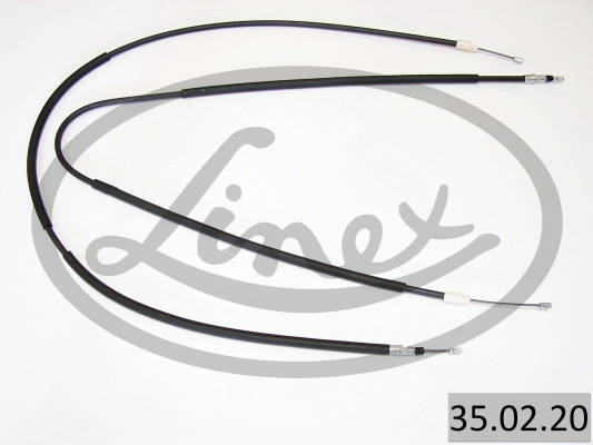 LINEX Håndbremsekabel 350220 bag for RENAULT