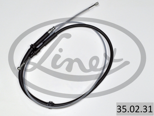 LINEX Håndbremsekabel 350231 venstre for RENAULT