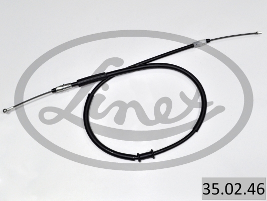 LINEX Håndbremsekabel 350246 venstre for OPEL