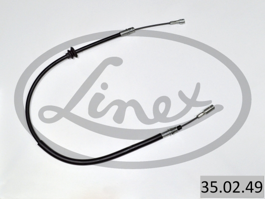 LINEX Håndbremsekabel 350249 foran for OPEL