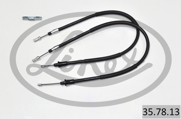 LINEX Håndbremsekabel 357813 midten for RENAULT