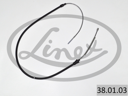LINEX Håndbremsekabel 380103 venstre for SEAT