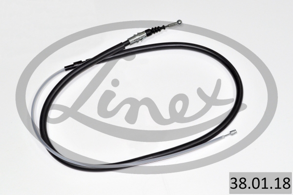 LINEX Håndbremsekabel 380118 venstre for SKODA