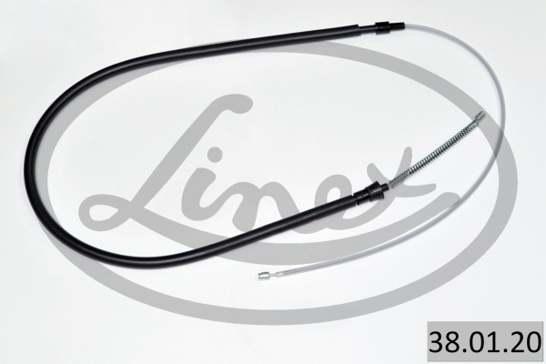LINEX Håndbremsekabel 380120 venstre for SKODA