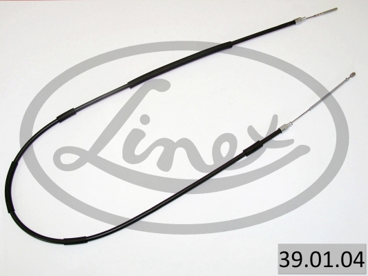 LINEX Håndbremsekabel 390104 venstre for SKODA