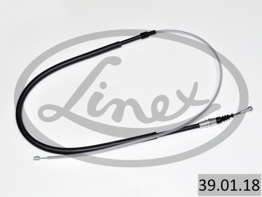 LINEX Håndbremsekabel 390118 venstre for SKODA