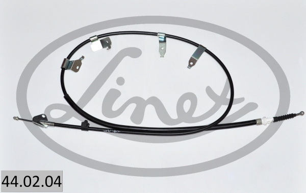 LINEX Håndbremsekabel 440204 højre for TOYOTA