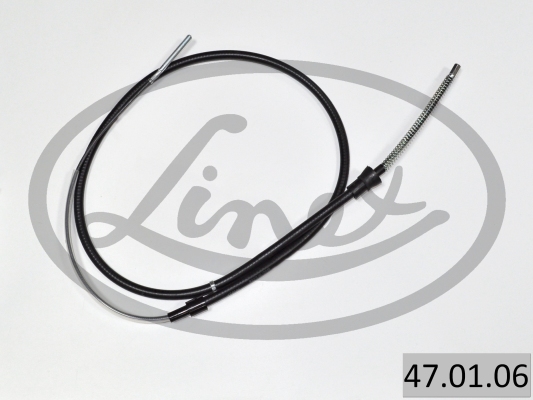 LINEX Håndbremsekabel 470106 venstre for VW