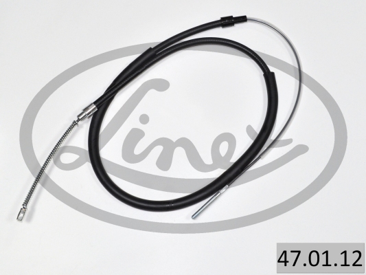 LINEX Håndbremsekabel 470112 venstre for VW