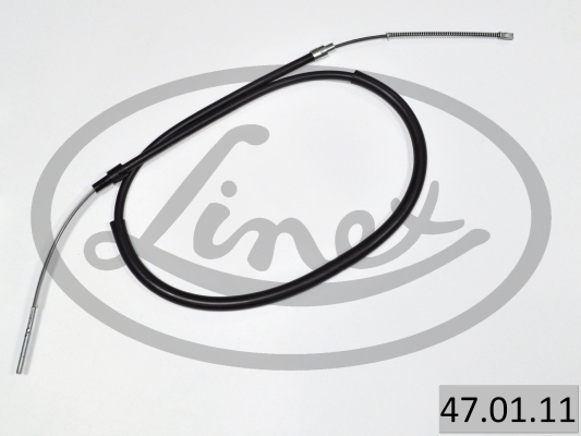 LINEX Håndbremsekabel 470111 venstre for VW