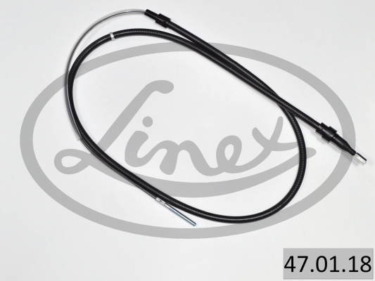 LINEX Håndbremsekabel 470118 venstre for VW