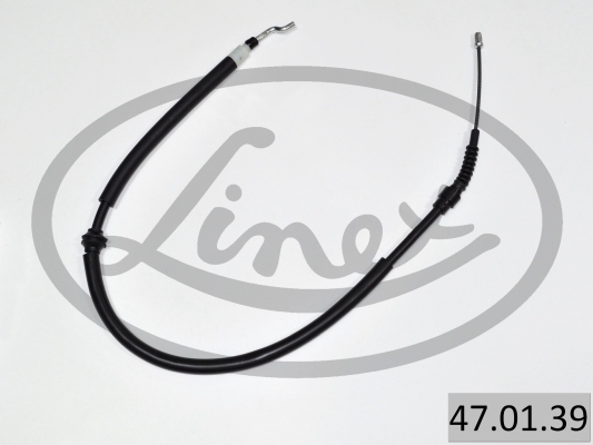 LINEX Håndbremsekabel 470139 venstre for VW