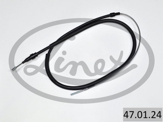 LINEX Håndbremsekabel 470124 venstre for VW