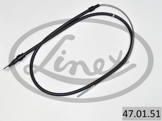 LINEX Håndbremsekabel 470151 venstre for VW