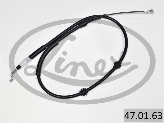 LINEX Håndbremsekabel 470163 venstre for VW