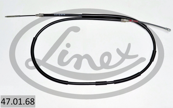 LINEX Håndbremsekabel 470168 venstre for VW