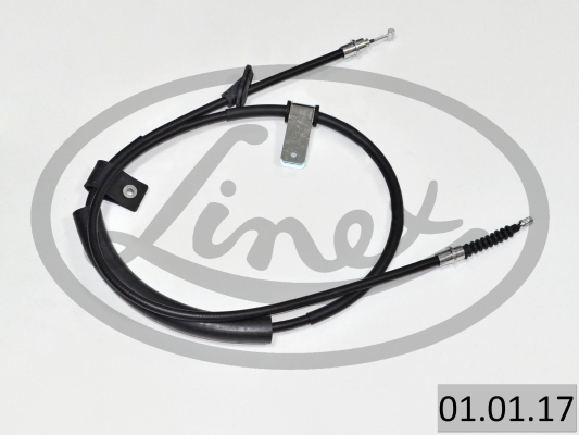 LINEX Håndbremsekabel 010117 venstre for ALFA ROMEO