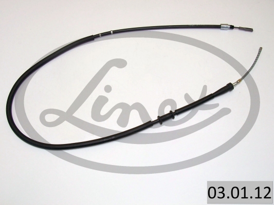 LINEX Håndbremsekabel 030112 venstre for AUDI