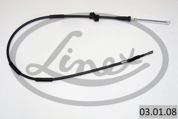 LINEX Håndbremsekabel 030108 venstre for AUDI
