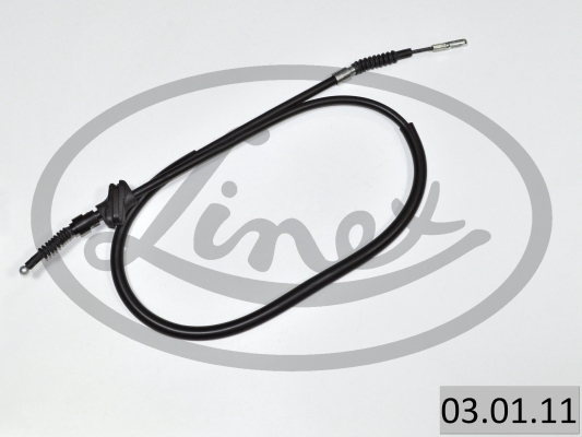 LINEX Håndbremsekabel 030111 højre for AUDI