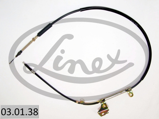 LINEX Håndbremsekabel 030138 venstre for AUDI