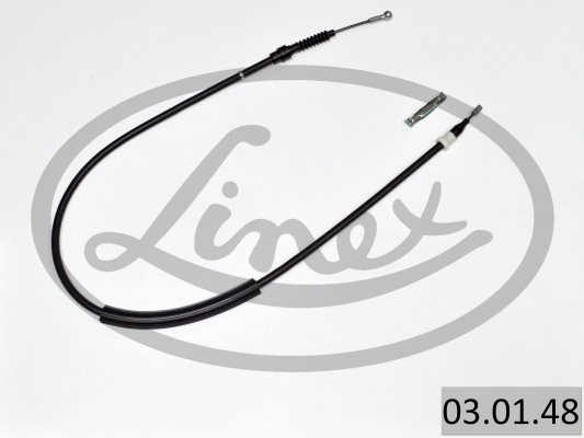 LINEX Håndbremsekabel 030148 højre for AUDI