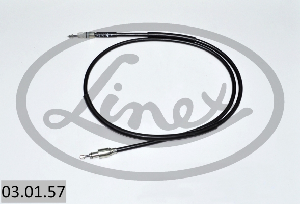 LINEX Håndbremsekabel 030157 venstre for VW