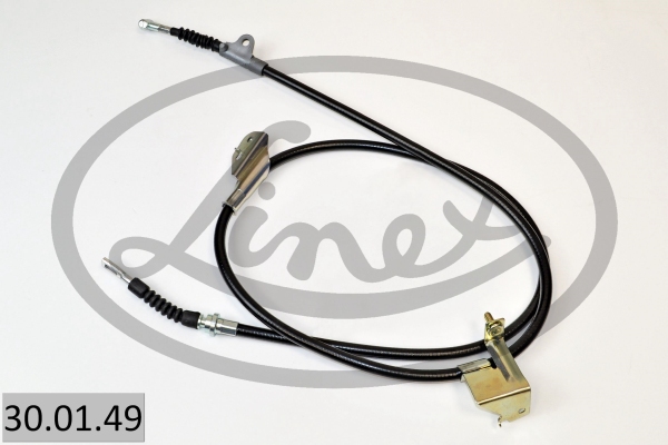 LINEX Håndbremsekabel 300149 højre for NISSAN