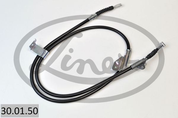 LINEX Håndbremsekabel 300150 venstre for NISSAN