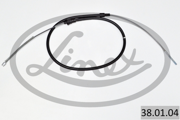 LINEX Håndbremsekabel 380104 venstre for VW