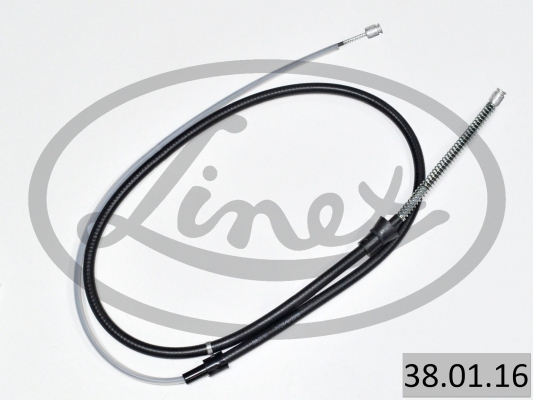 LINEX Håndbremsekabel 380116 venstre for VW