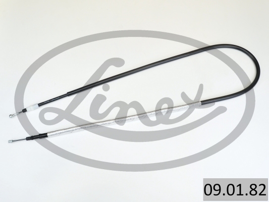 LINEX Håndbremsekabel 090182 venstre for PEUGEOT