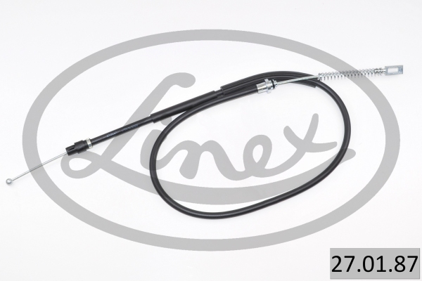 LINEX Håndbremsekabel 270187 venstre for VW