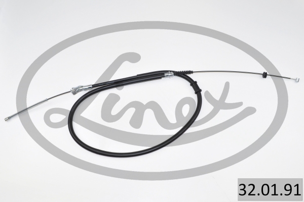 LINEX Håndbremsekabel 320191 højre for OPEL