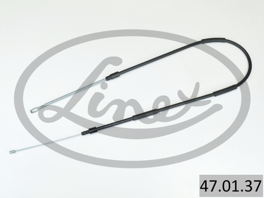 LINEX Håndbremsekabel 470137 venstre for VW