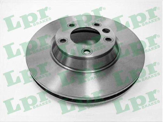 LPR Bremseskive a1016v ventileret 350mm 34mm for AUDI PORSCHE VW