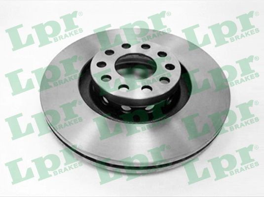 LPR Bremseskive a1018v ventileret 323mm 30mm for AUDI VW