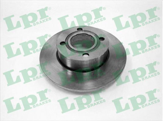 LPR Bremseskive a1201p fuld 256mm 13mm for AUDI
