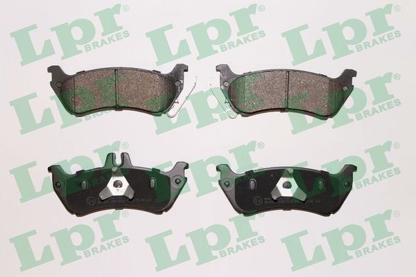 LPR Bremseklodser 05p1000 for MERCEDES-BENZ