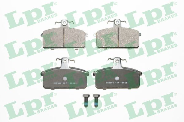 LPR Bremseklodser 05p107 for SEAT FIAT LANCIA SUZUKI