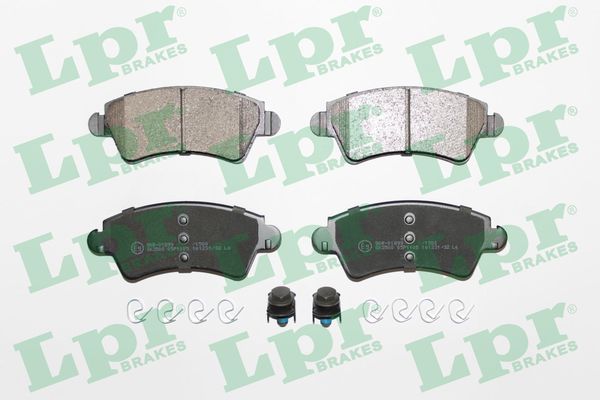 LPR Bremseklodser 05p1105 for PEUGEOT