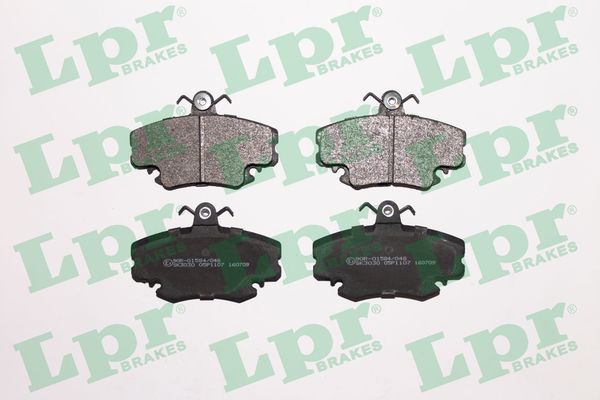 LPR Bremseklodser 05p1107 for DACIA