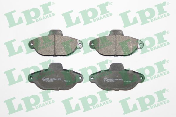 LPR Bremseklodser 05p1191 for FIAT
