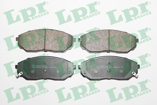 LPR Bremseklodser 05p1207 for KIA