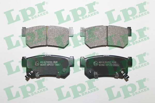 LPR Bremseklodser 05p1210 for SSANGYONG HONDA
