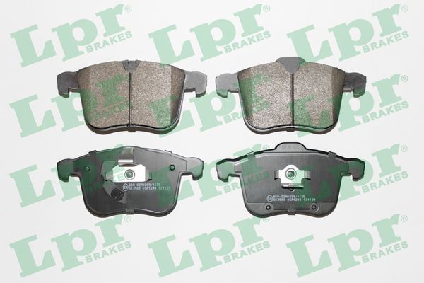 LPR Bremseklodser 05p1244 for OPEL SAAB
