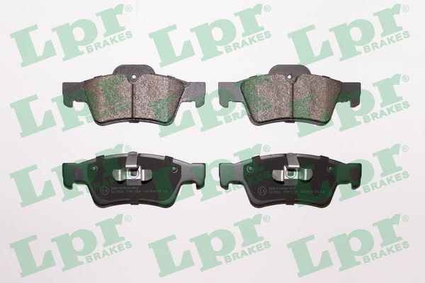 LPR Bremseklodser 05p1254 for MERCEDES-BENZ