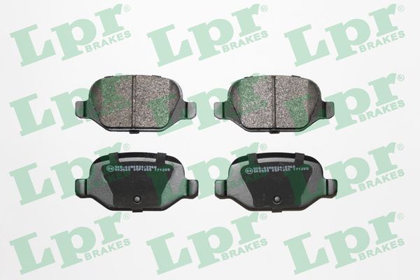 LPR Bremseklodser 05p1265 for FIAT LANCIA CITROËN LADA
