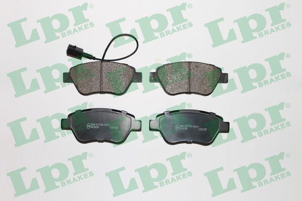 LPR Bremseklodser 05p1266 for FIAT
