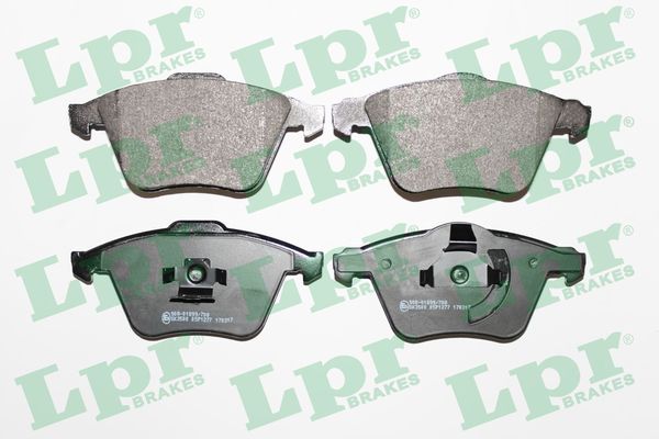 LPR Bremseklodser 05p1277 for FORD OPEL VOLVO VAUXHALL SAAB MAZDA